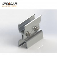 Solar mounting kits standing seam metal roof clamps